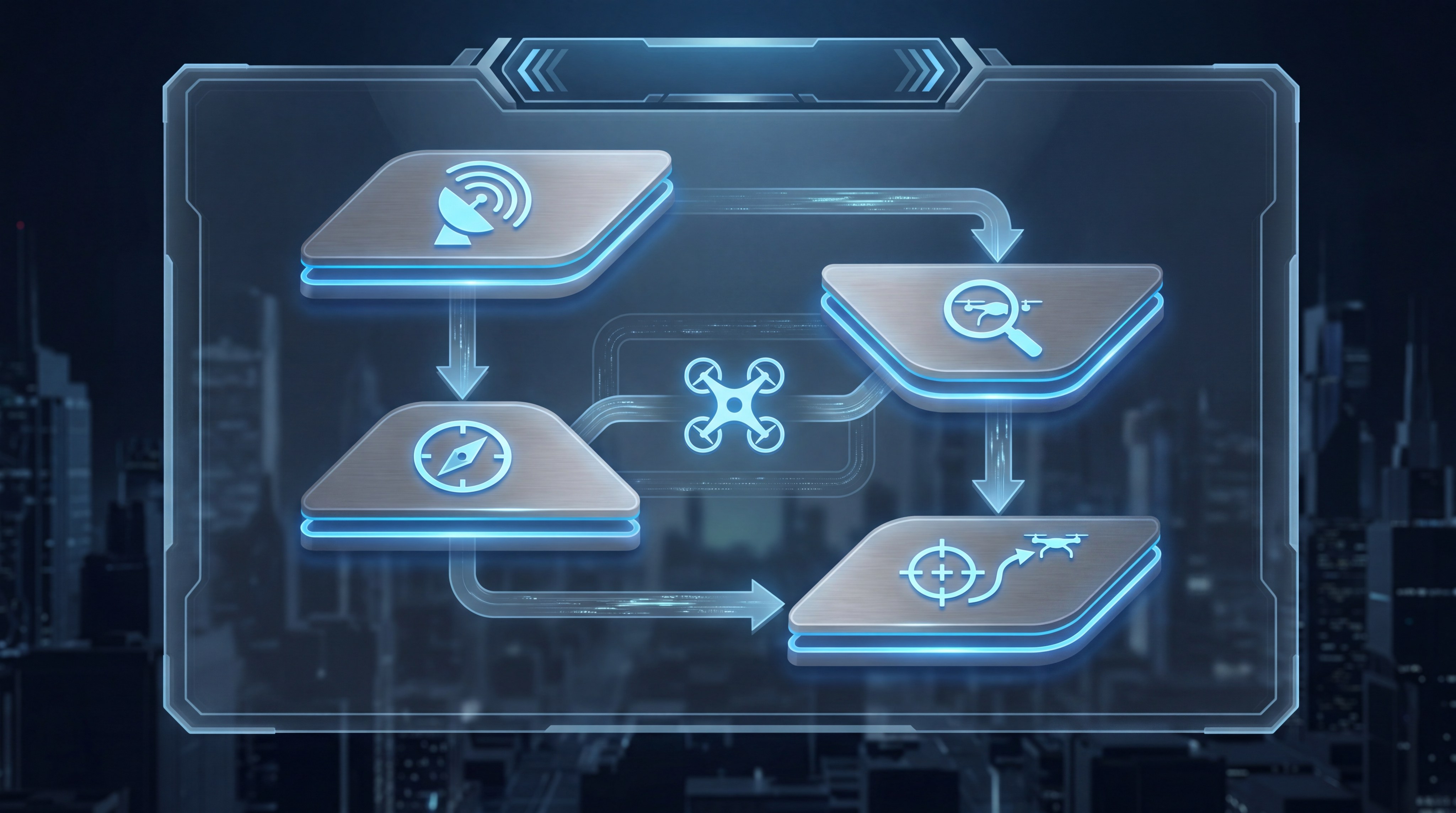 Anti-drone detection infographic