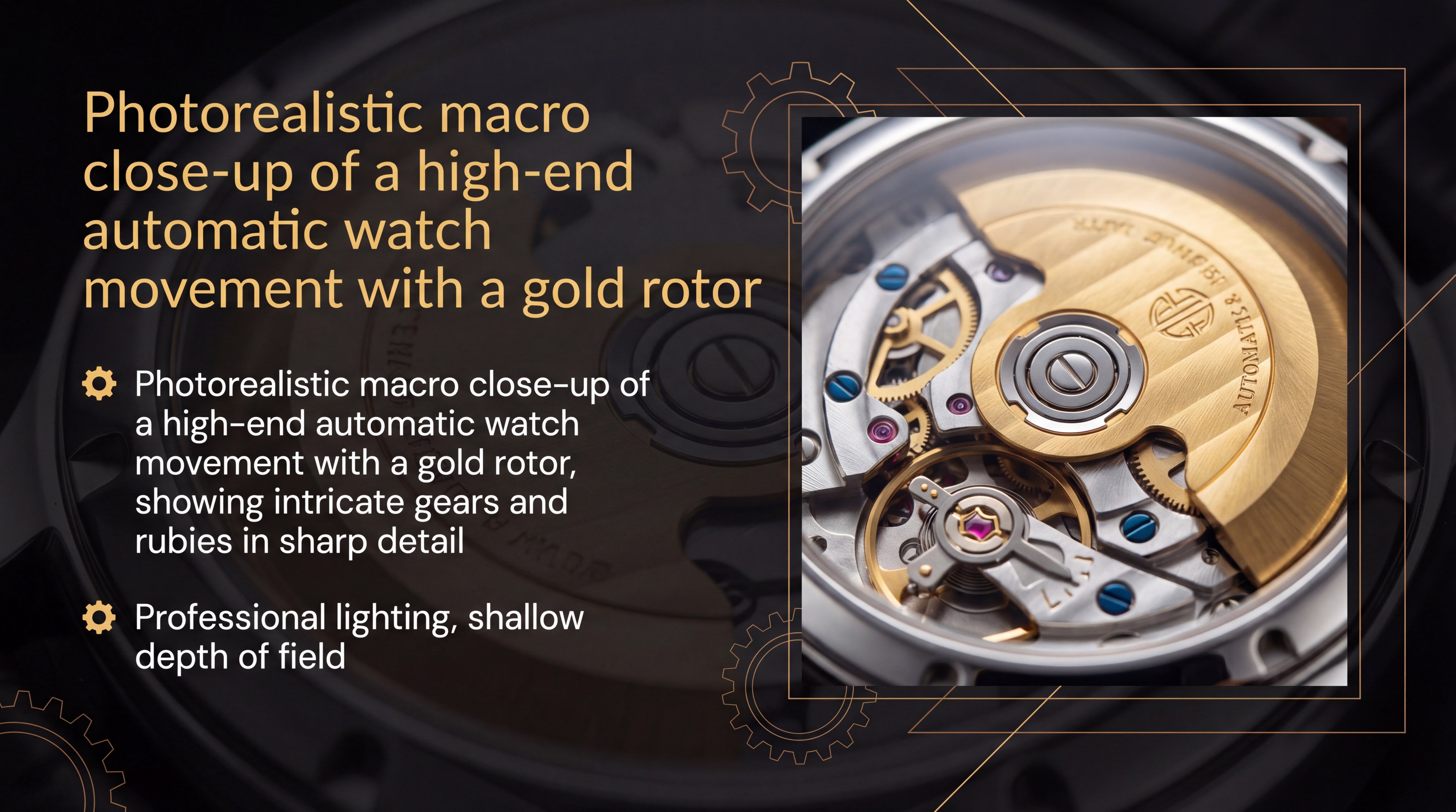 luxury watch movement macro slide 1
