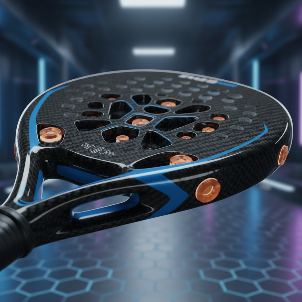 Internal bridge design of a racket