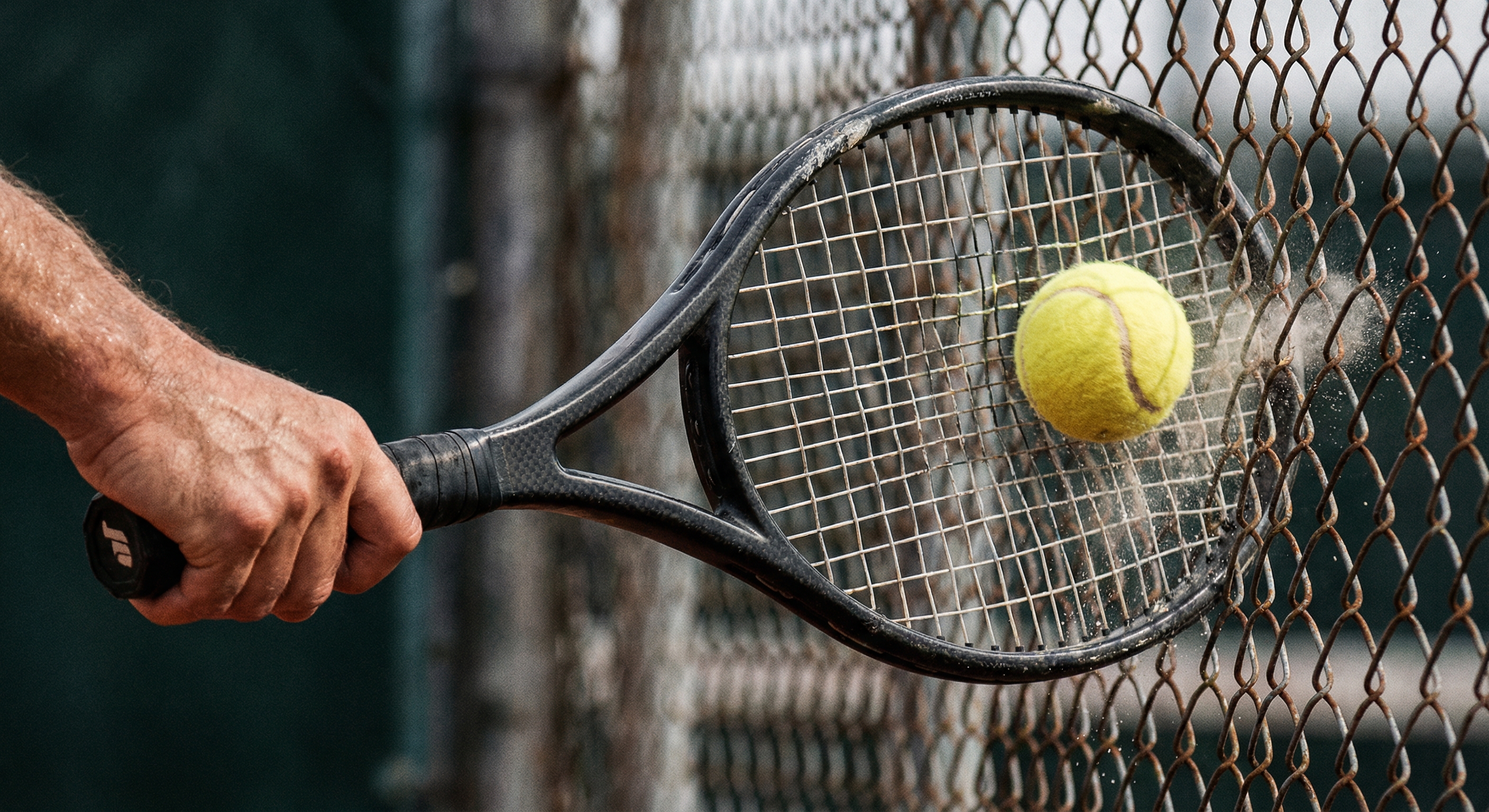 racquet ball impact