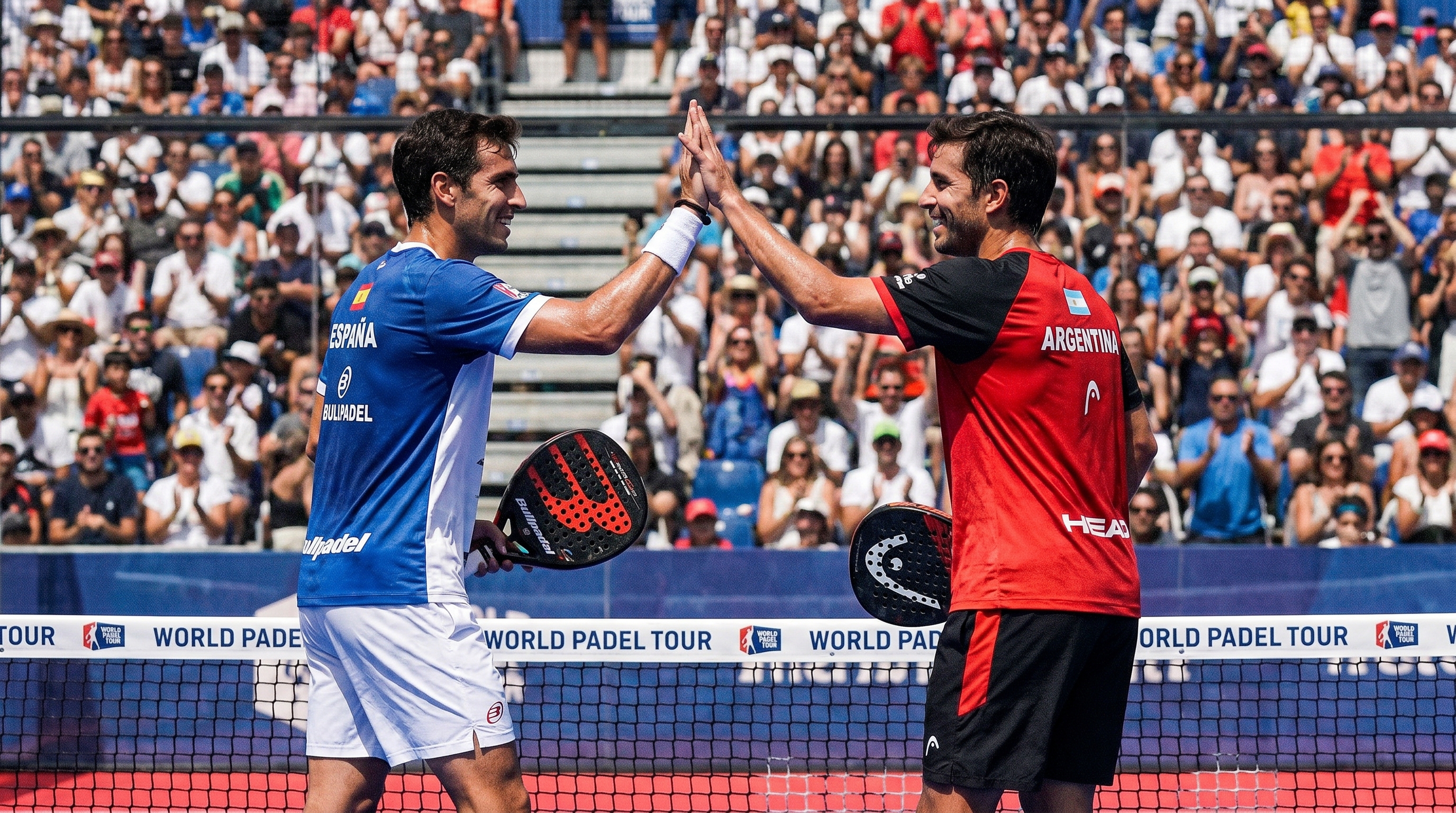 High-five celebration