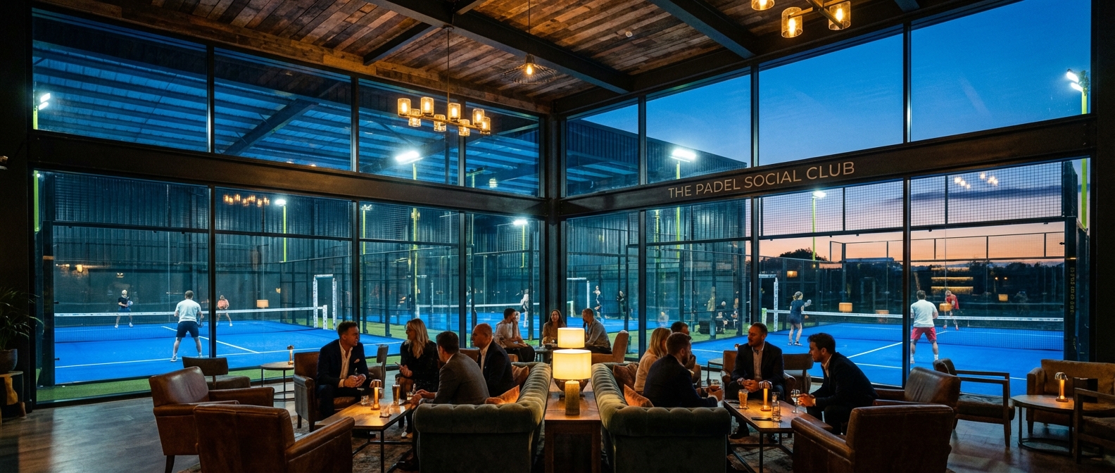 Luxury Sports Social Club at Twilight