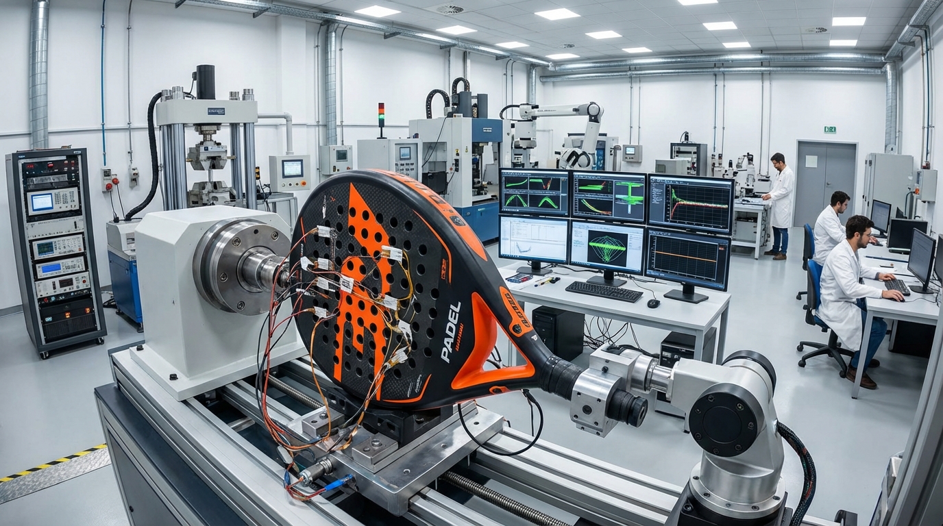 Padel Racket Laboratory Testing
