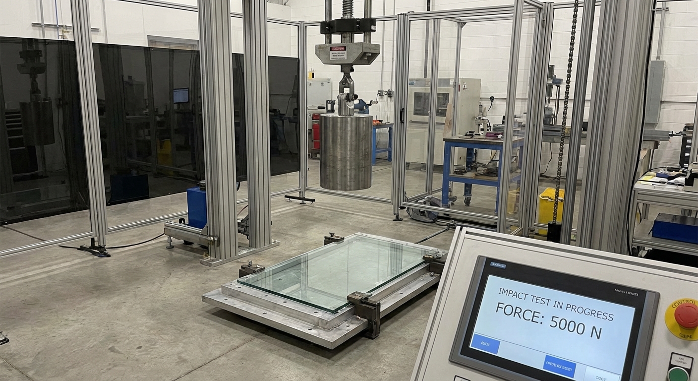 glass impact resistance test
