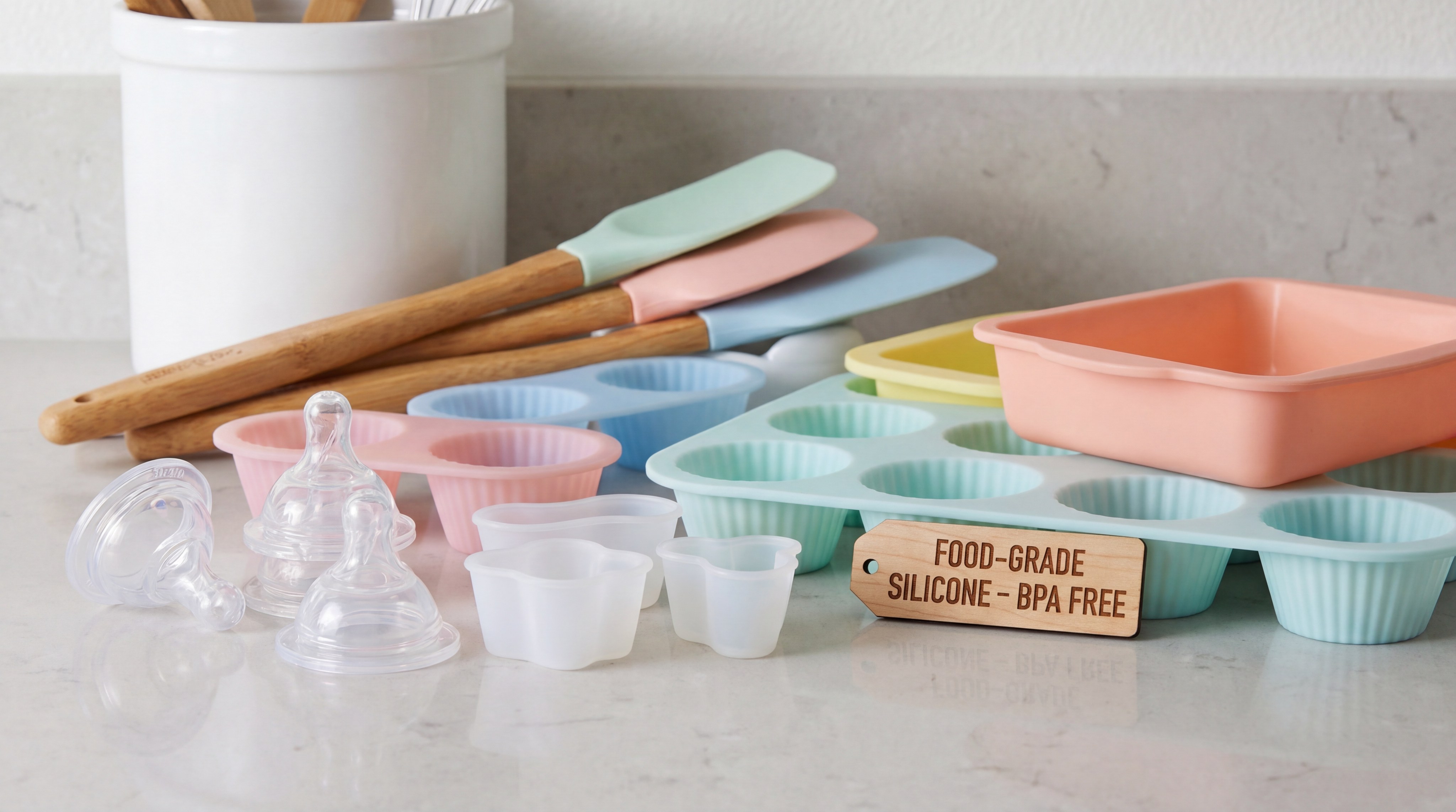 Food-grade silicone products collection