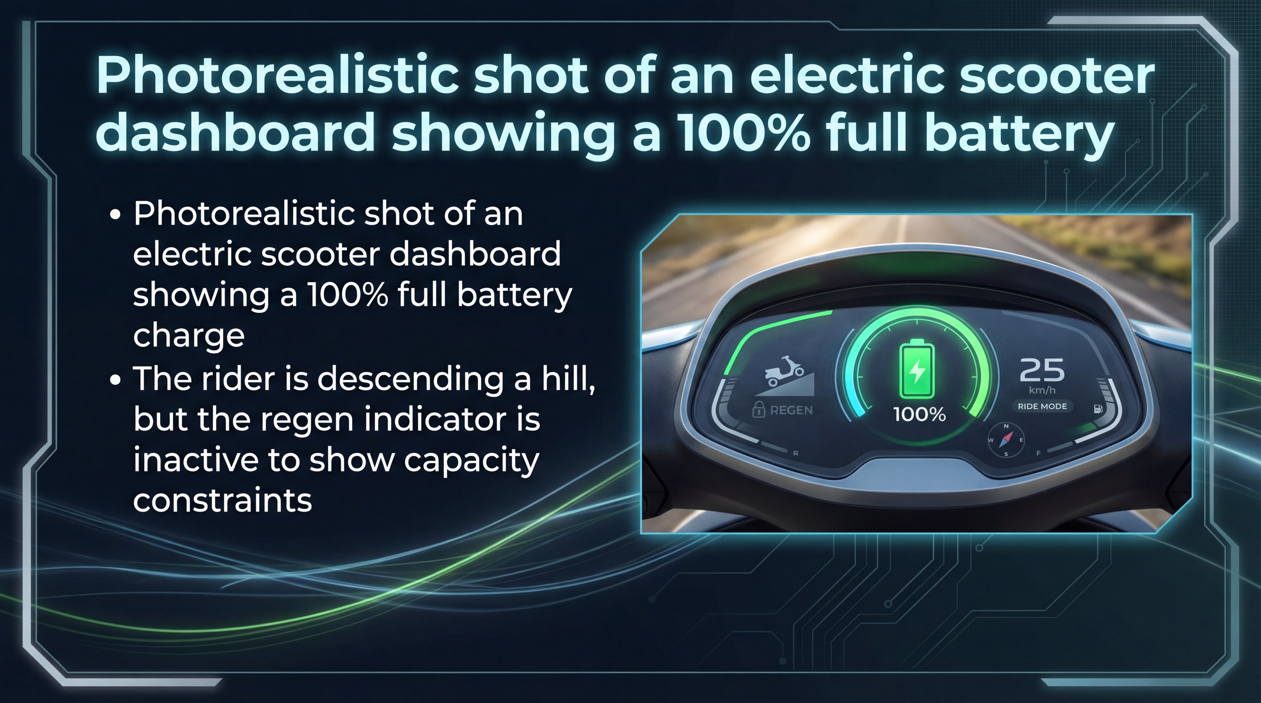 dashboard regen limits