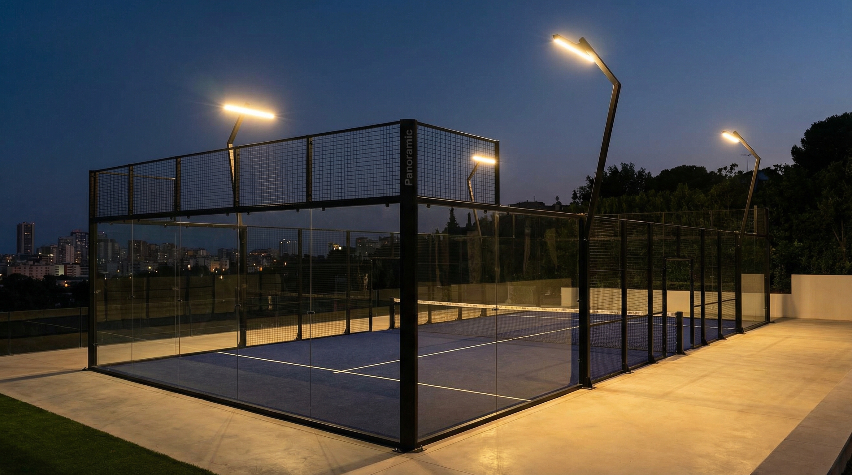 Luxury Padel Night Lighting