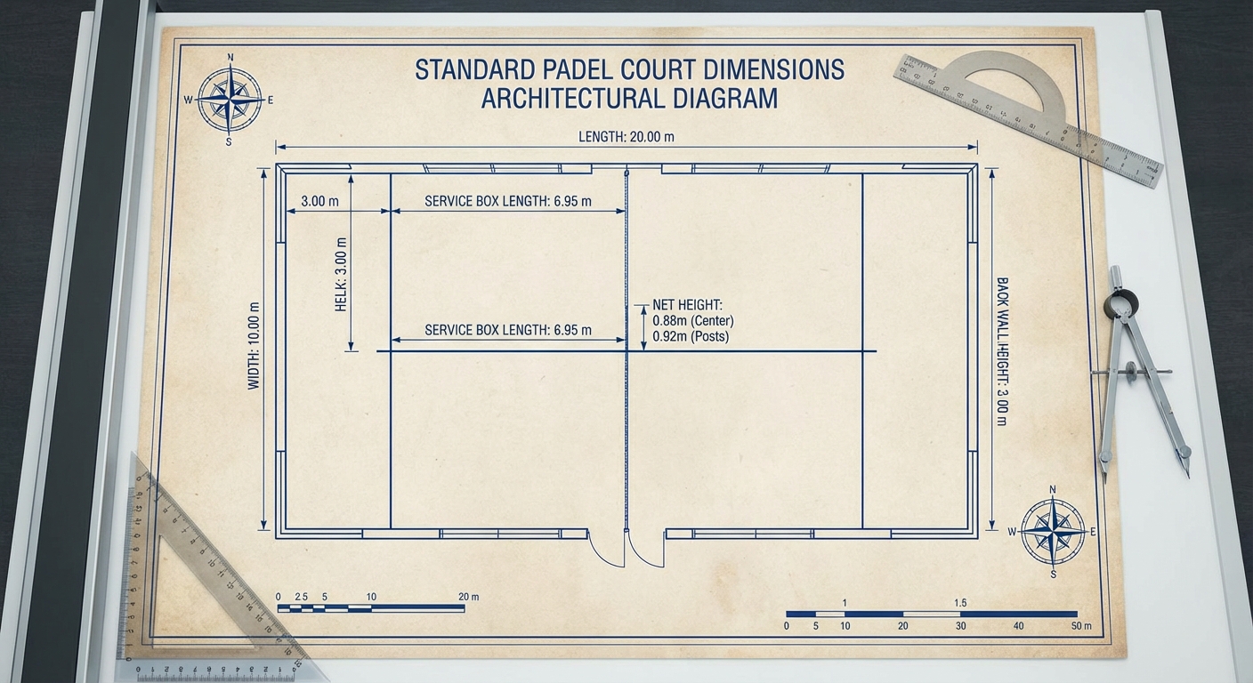 Padel Court Blueprint