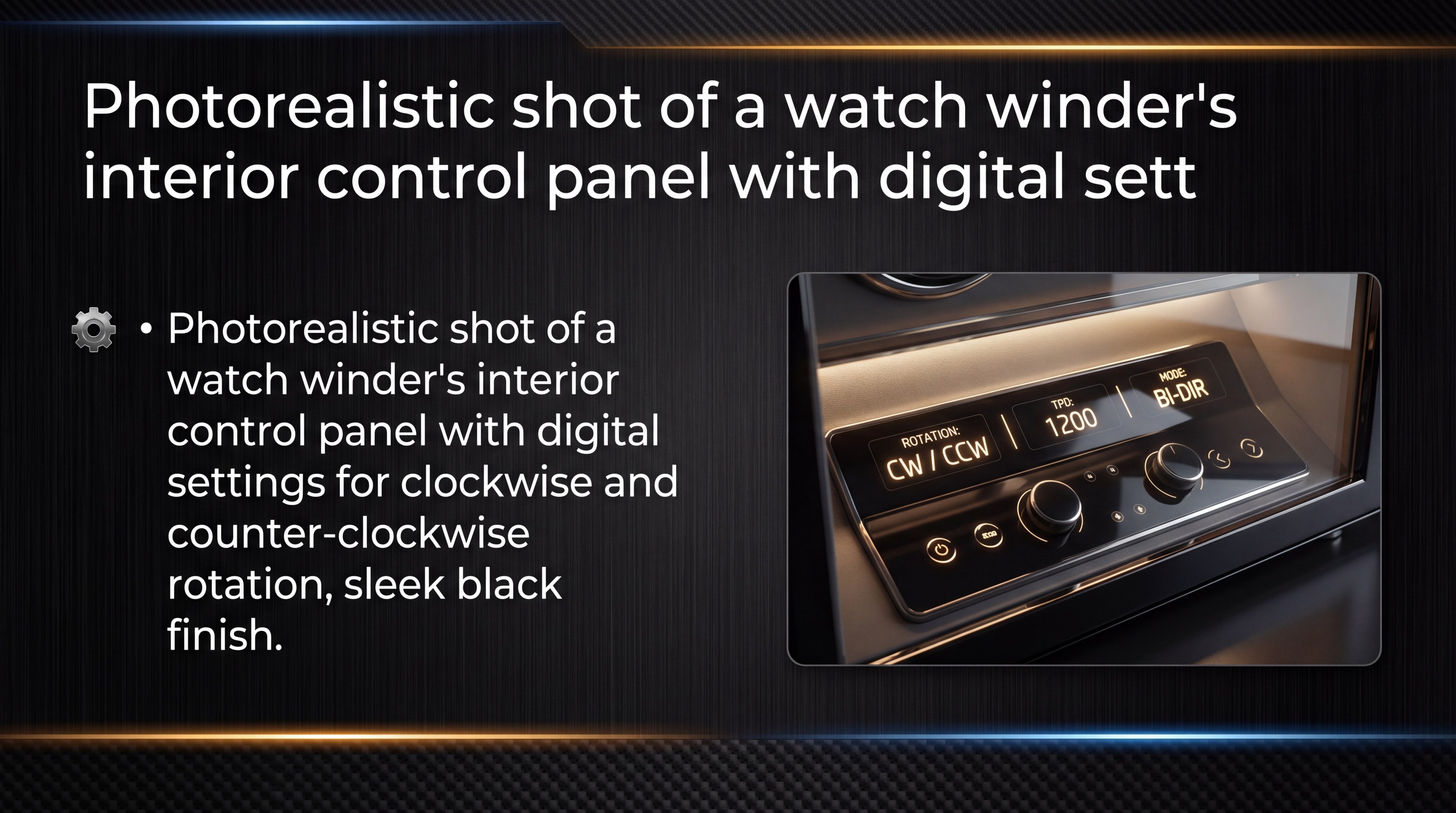 watch winder control panel slide 5
