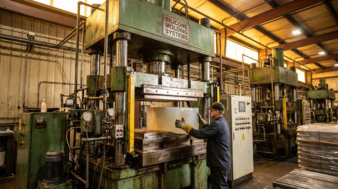 Industrial Silicone Compression Press