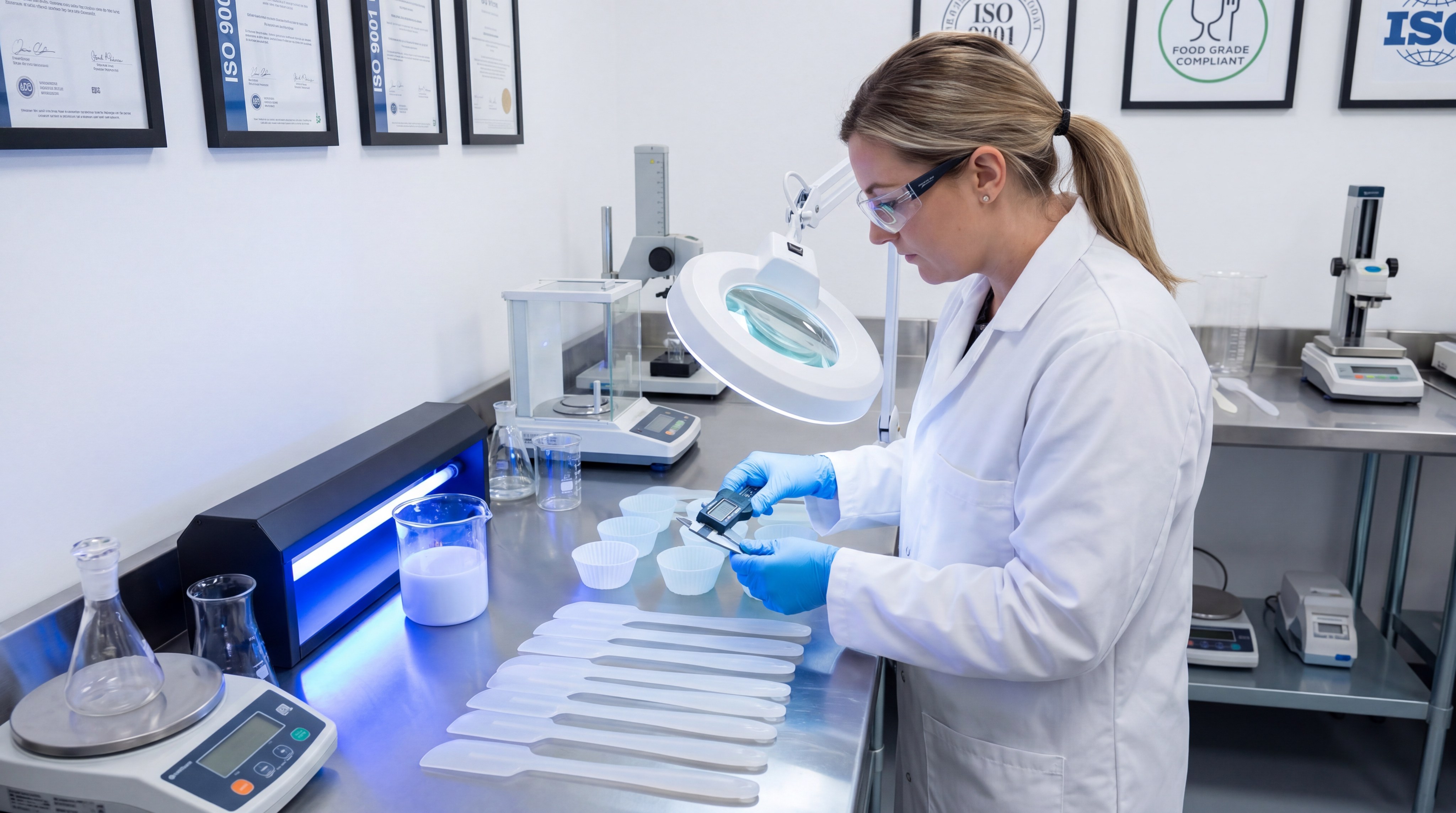 Silicone Product Quality Control Lab