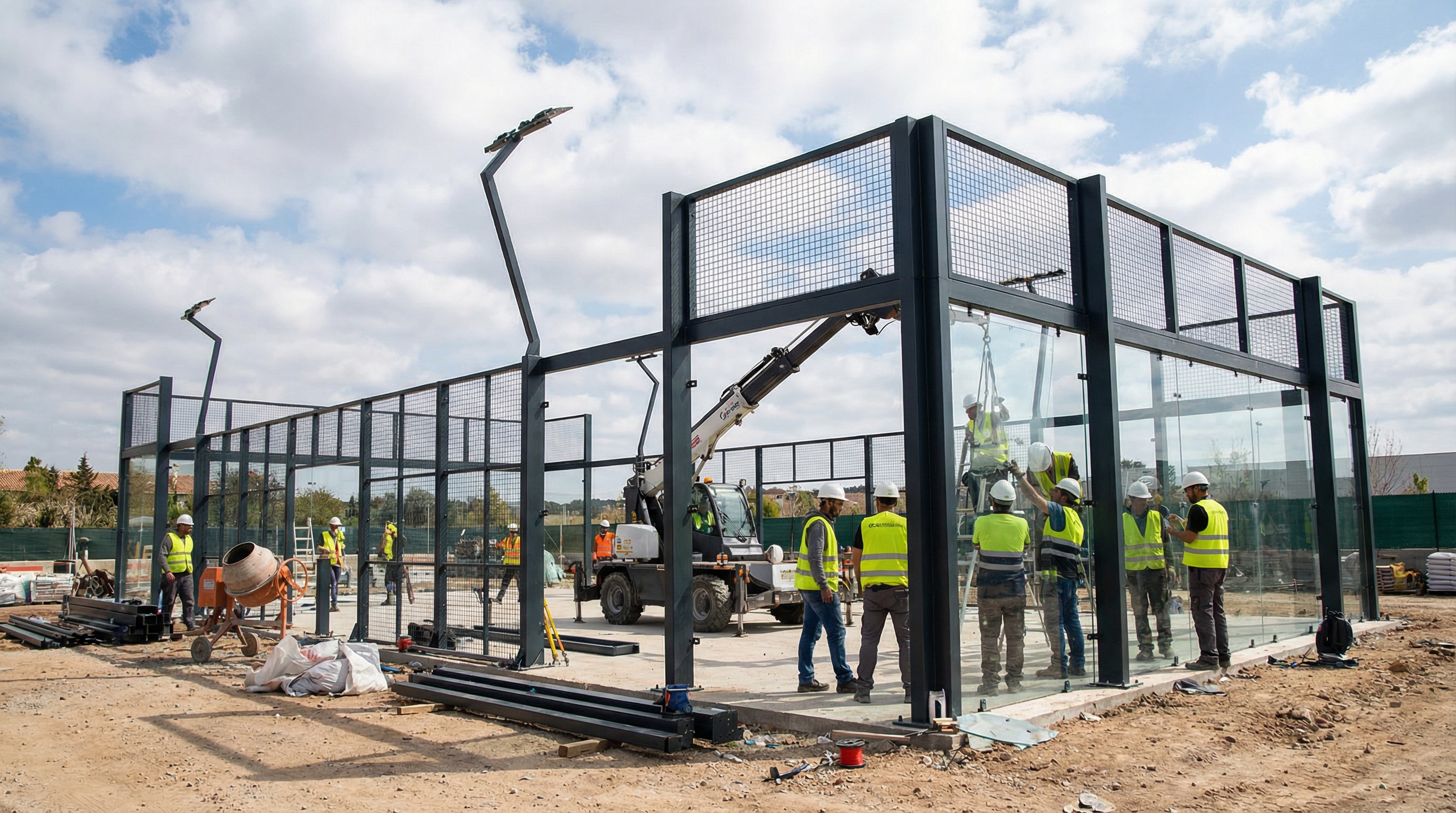 Padel Court Construction