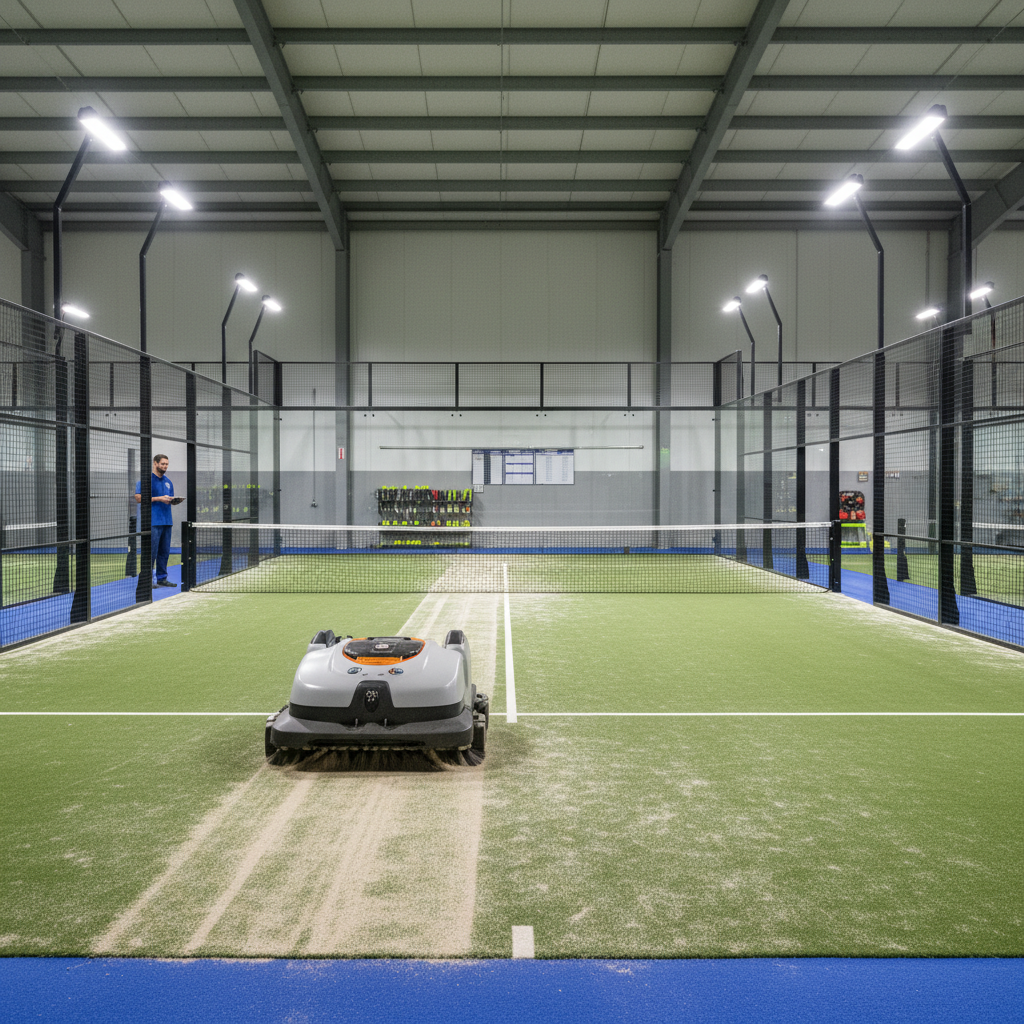 Padel Court Turf Maintenance