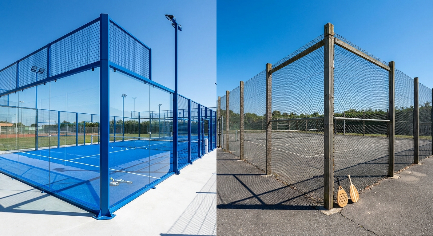padel vs paddle tennis comparison