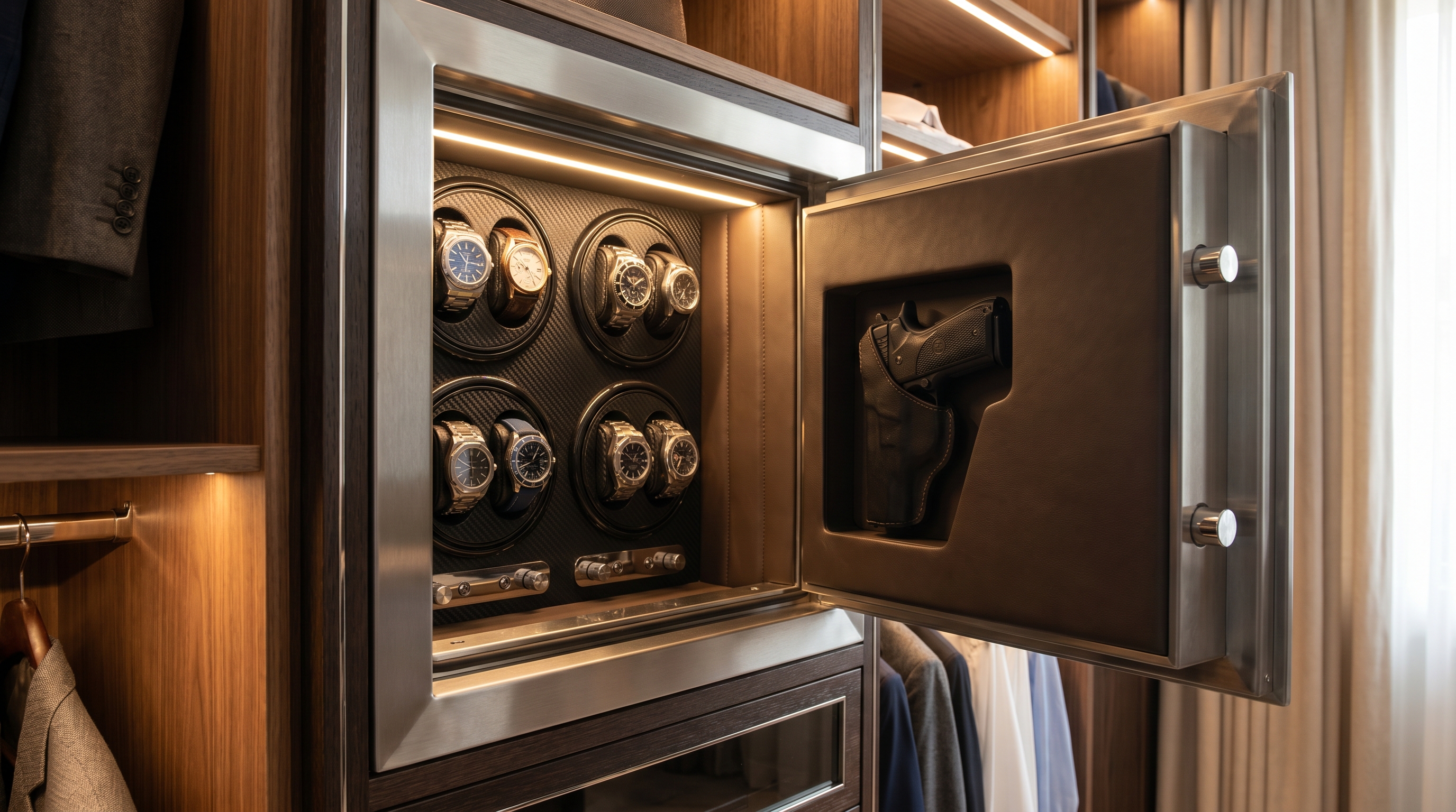 Luxury Security Cabinet Display