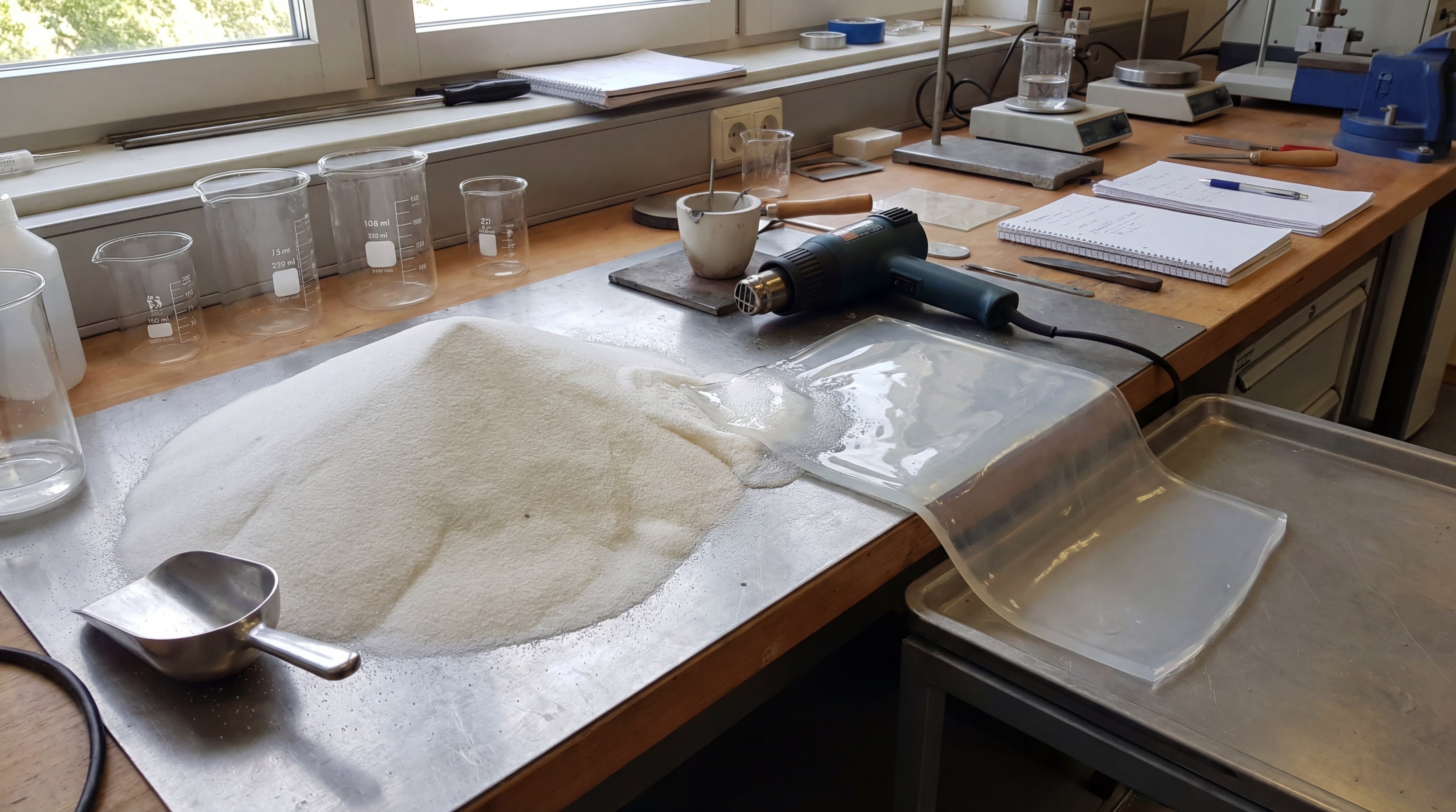 silica to silicone transformation