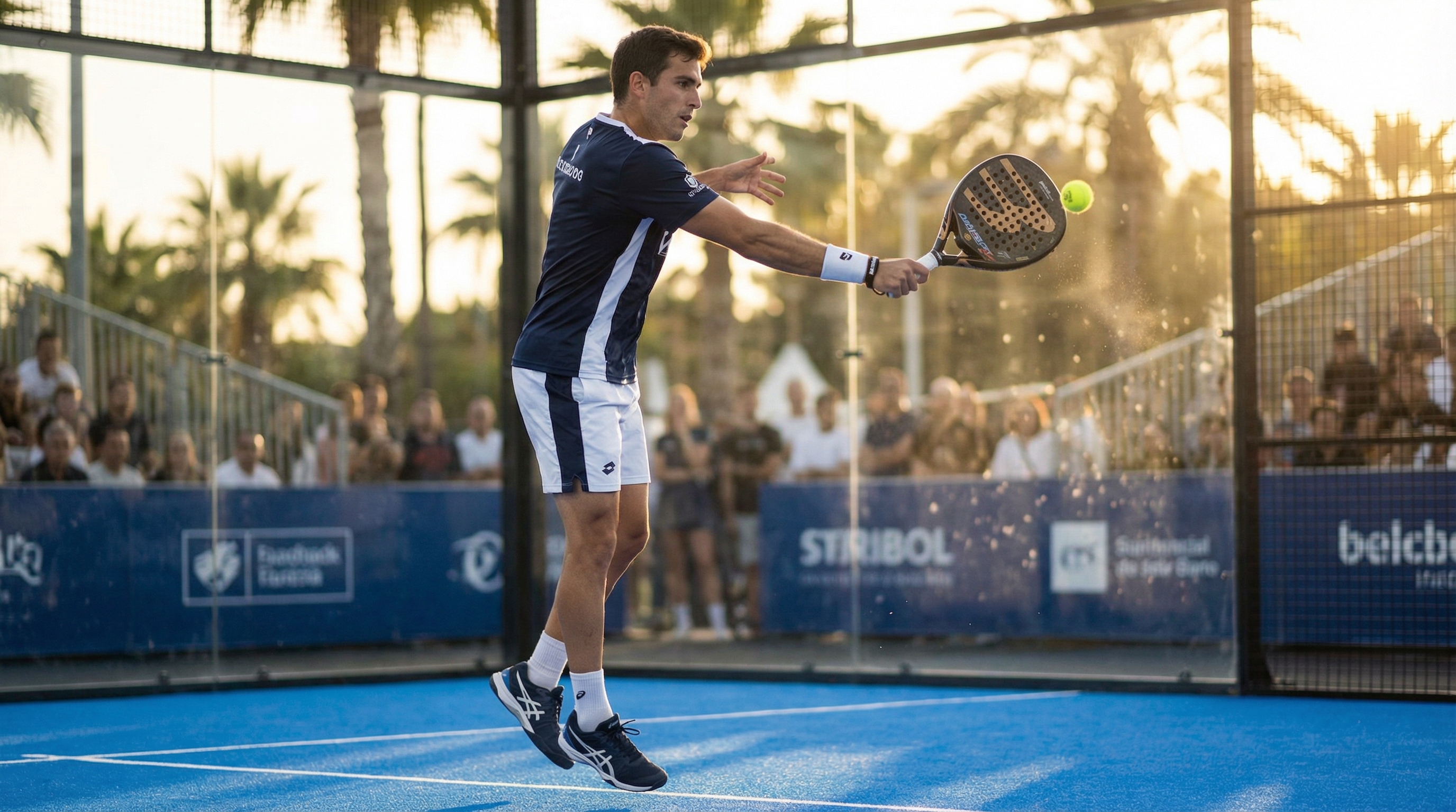 bandeja padel player cinematic