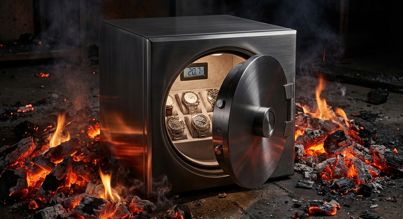 fire resistant watch safe visual