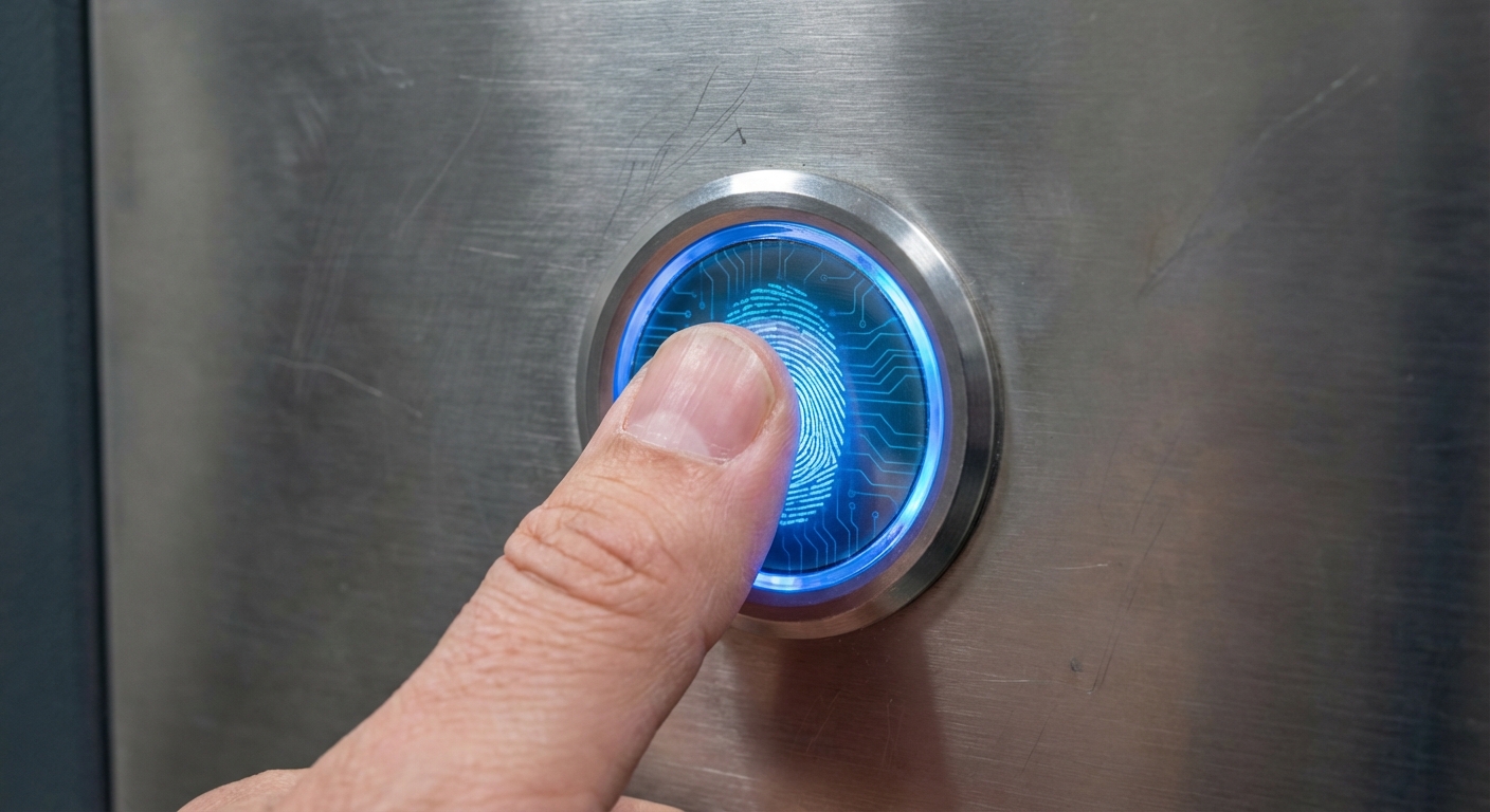 biometric fingerprint scanner safe