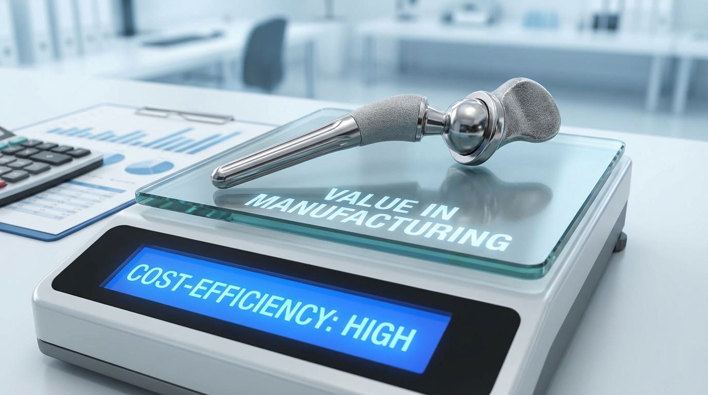 medical device cost comparison visual