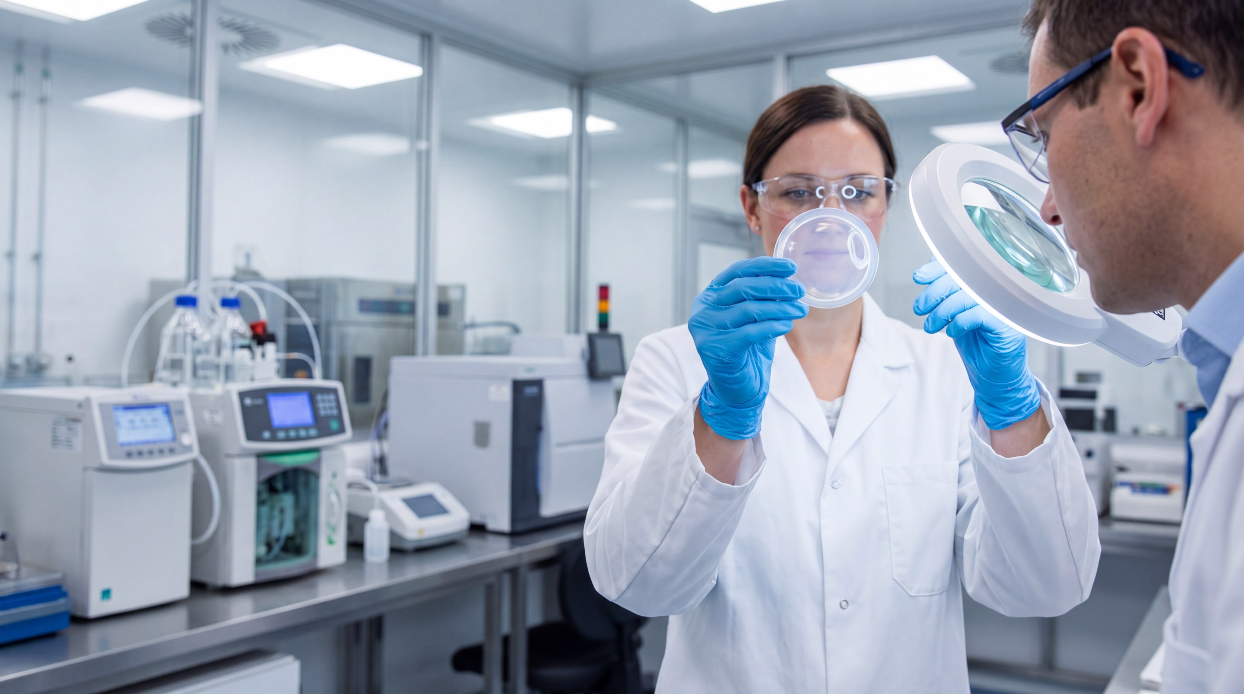 laboratory silicone testing