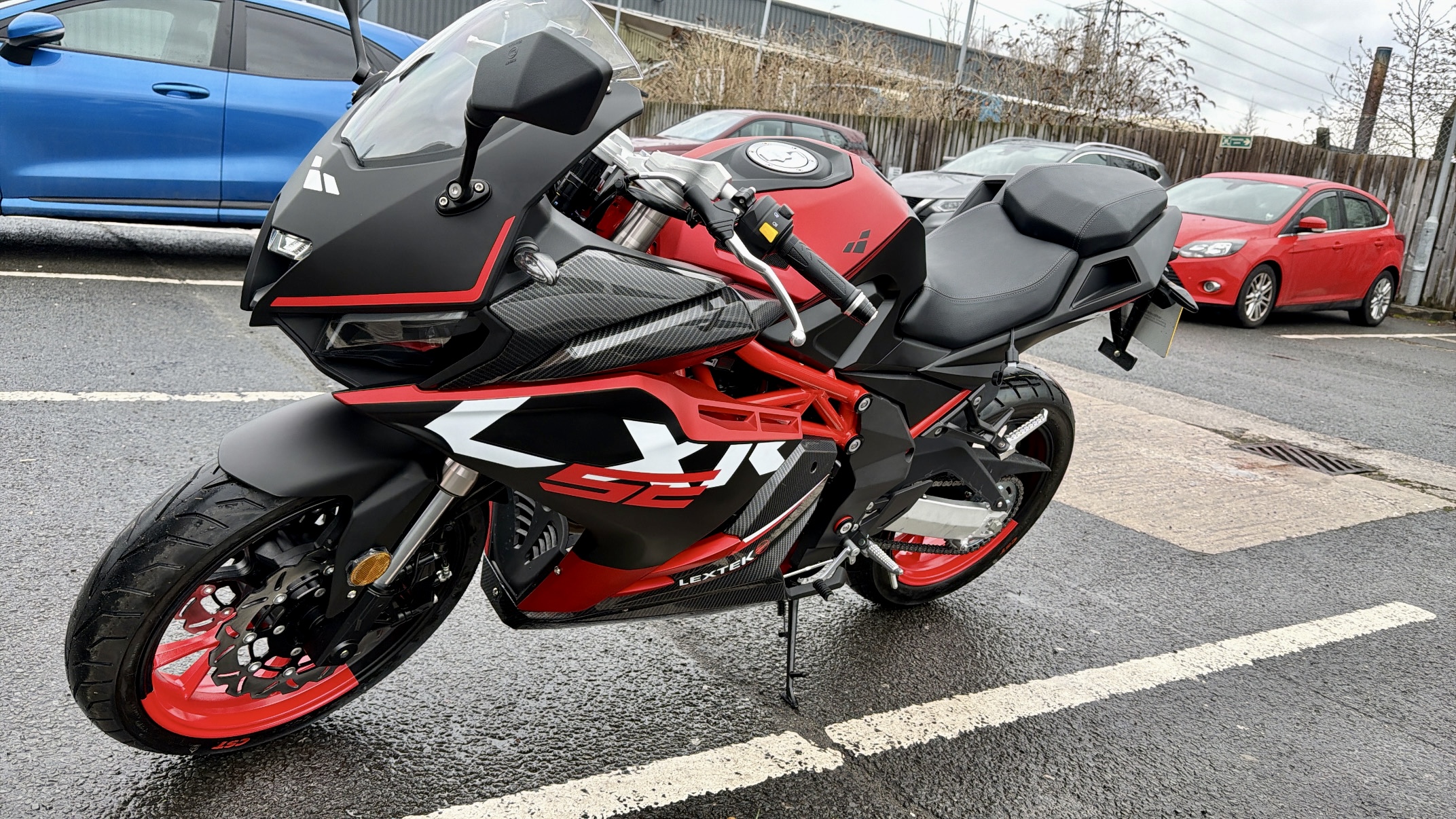 After - Clean Red Bike