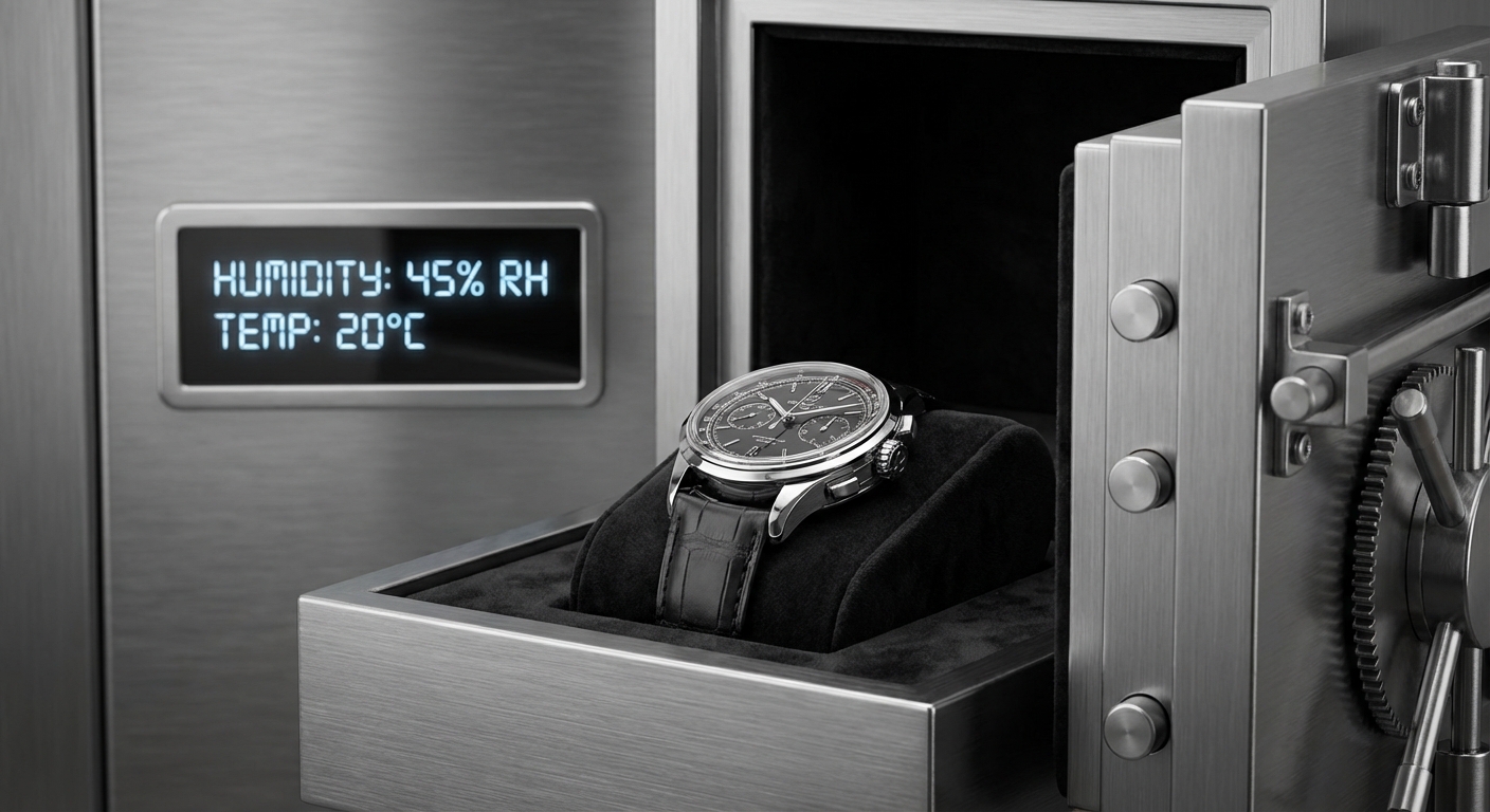 luxury watch safe photography