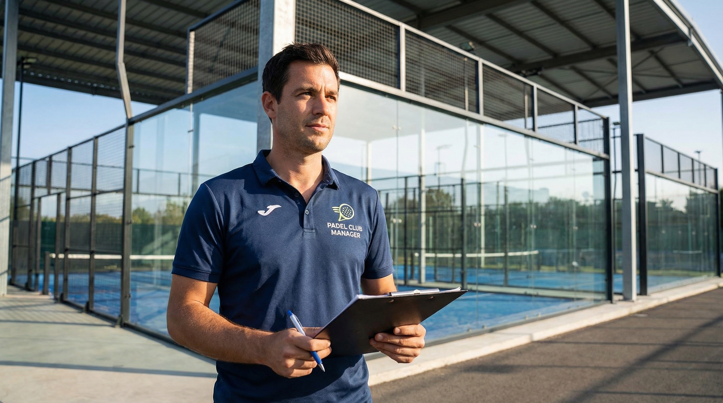 padel facility manager portrait