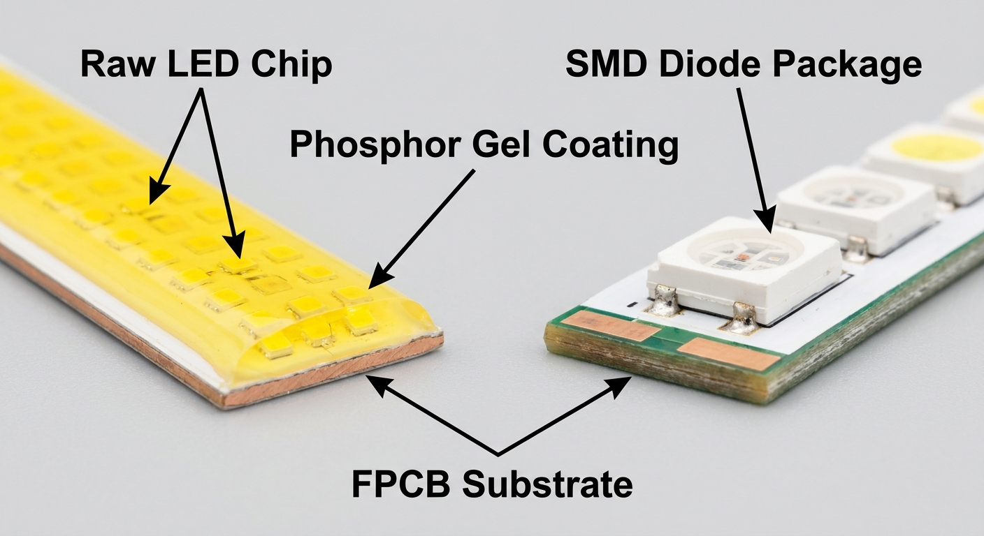 COB VS SMD LED Strip Design