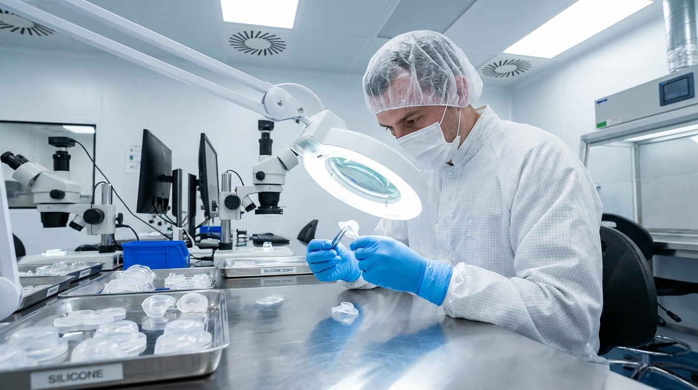medical silicone quality control