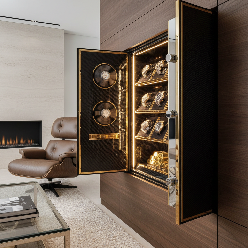Luxury watch safe display