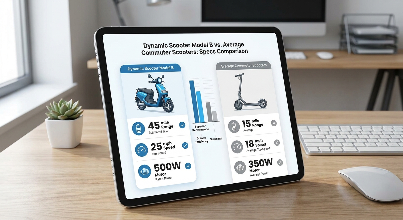 Dynamic Scooter Model B Specs Comparison