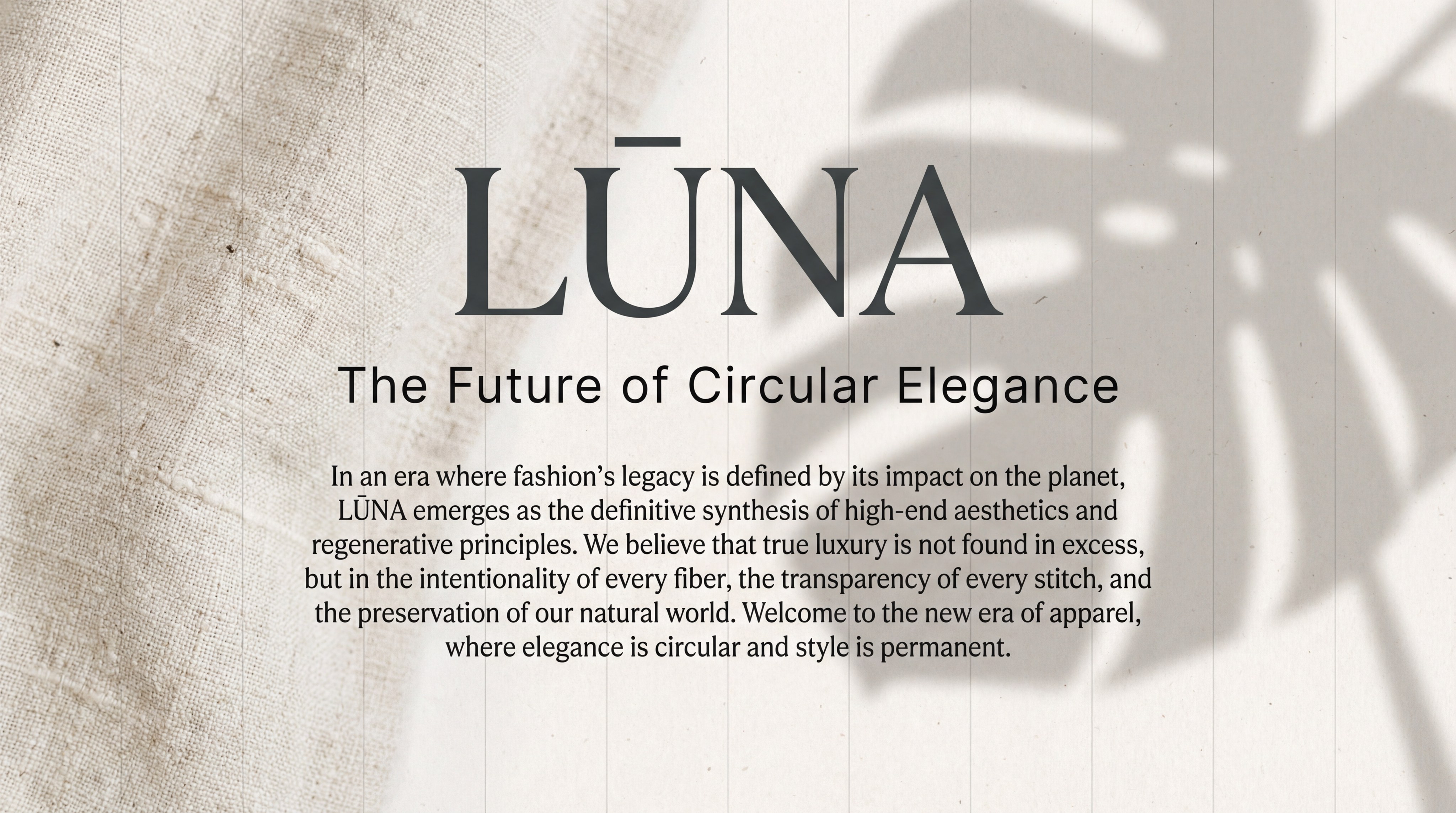 Business plan for an eco-friendly clothing brand