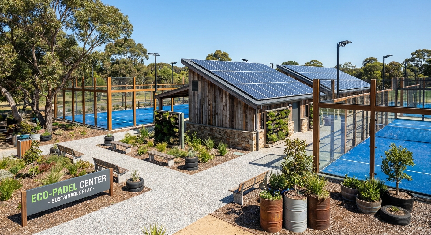 eco friendly padel facility