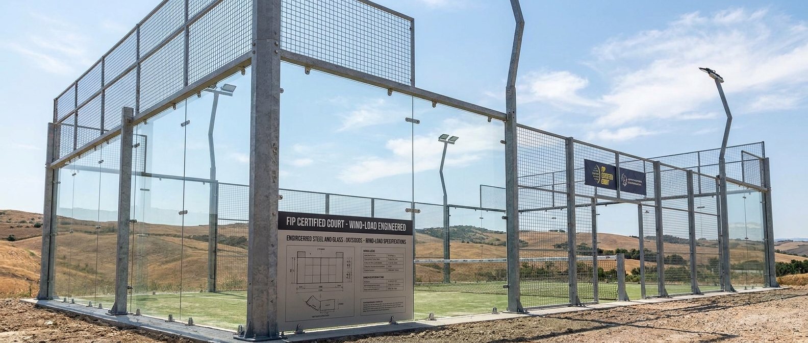 How to design a panoramic padel court for performance?