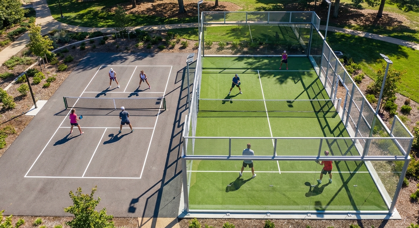 Overhead court comparison