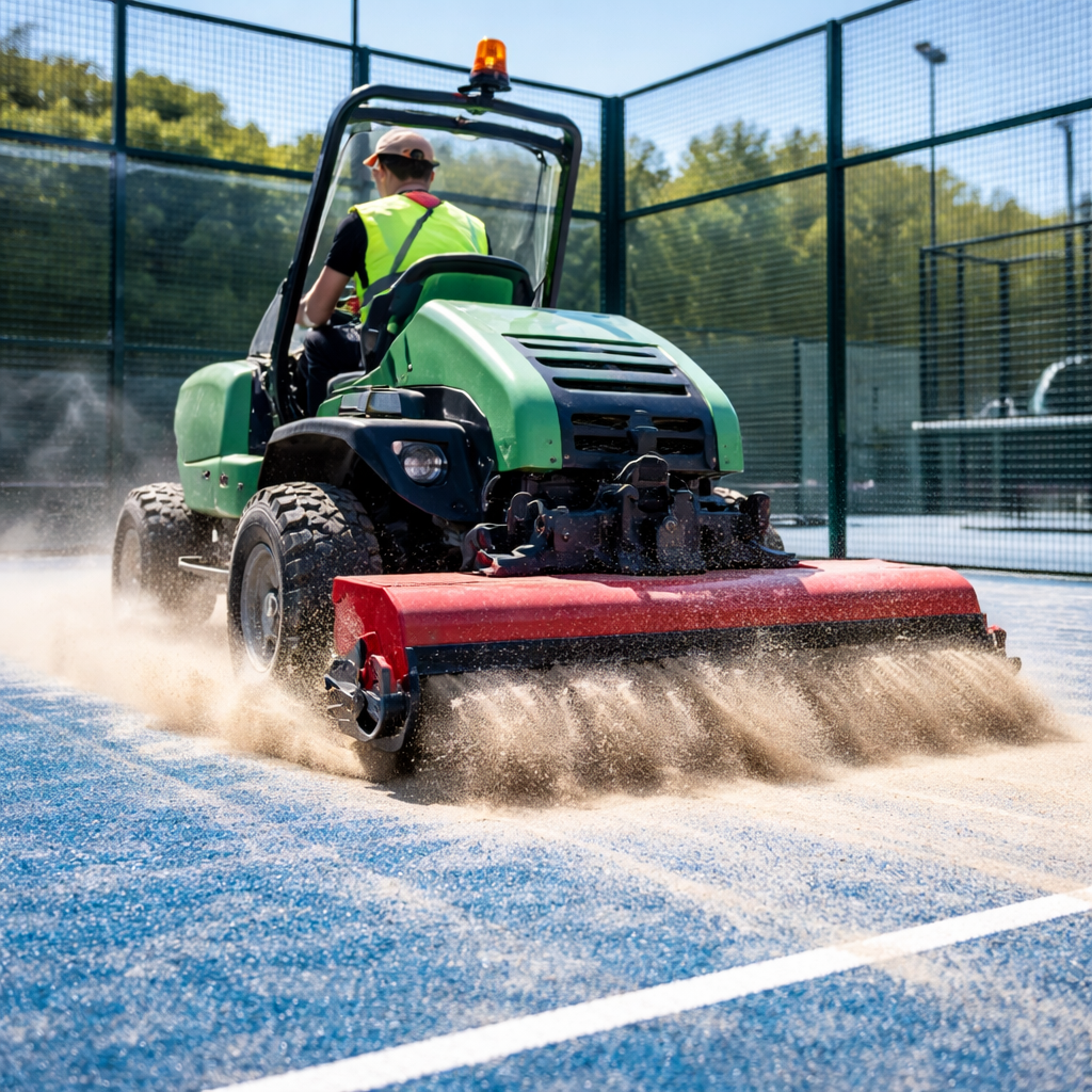 padel court maintenance