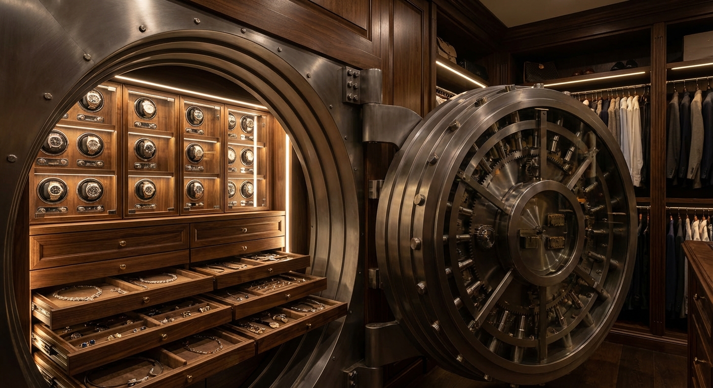 luxury watch safe vault closet index 0