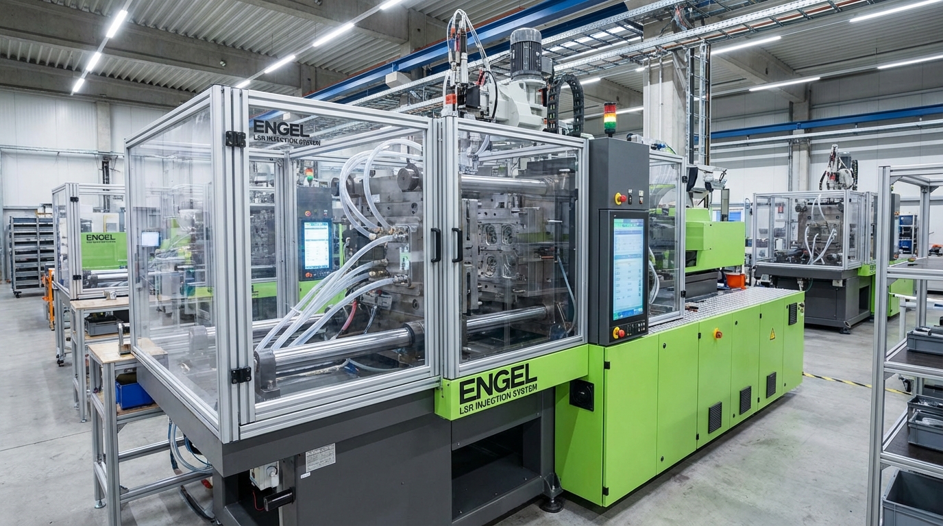 Image: Advanced LSR injection molding machine