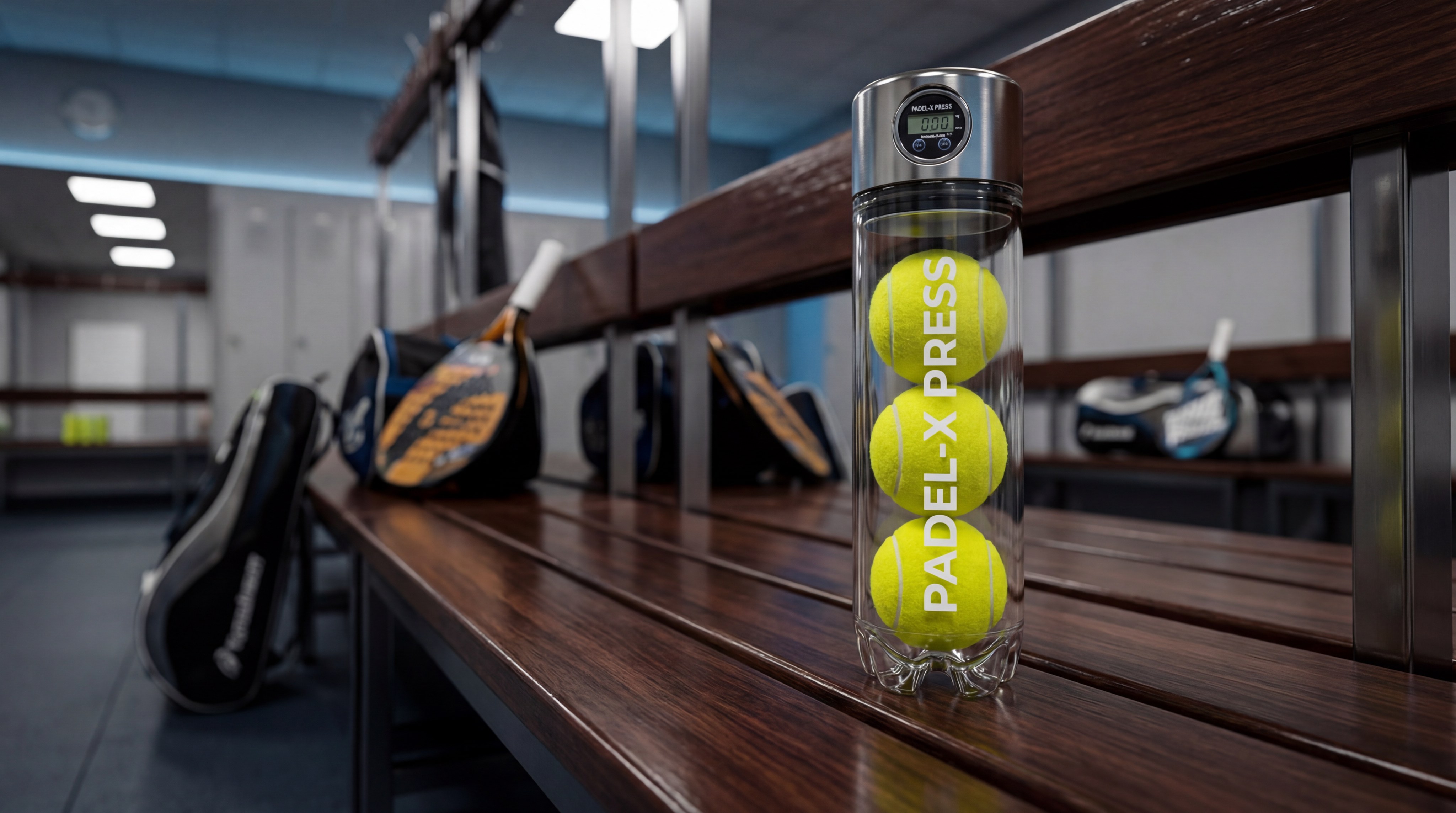 padel ball pressurizer tube