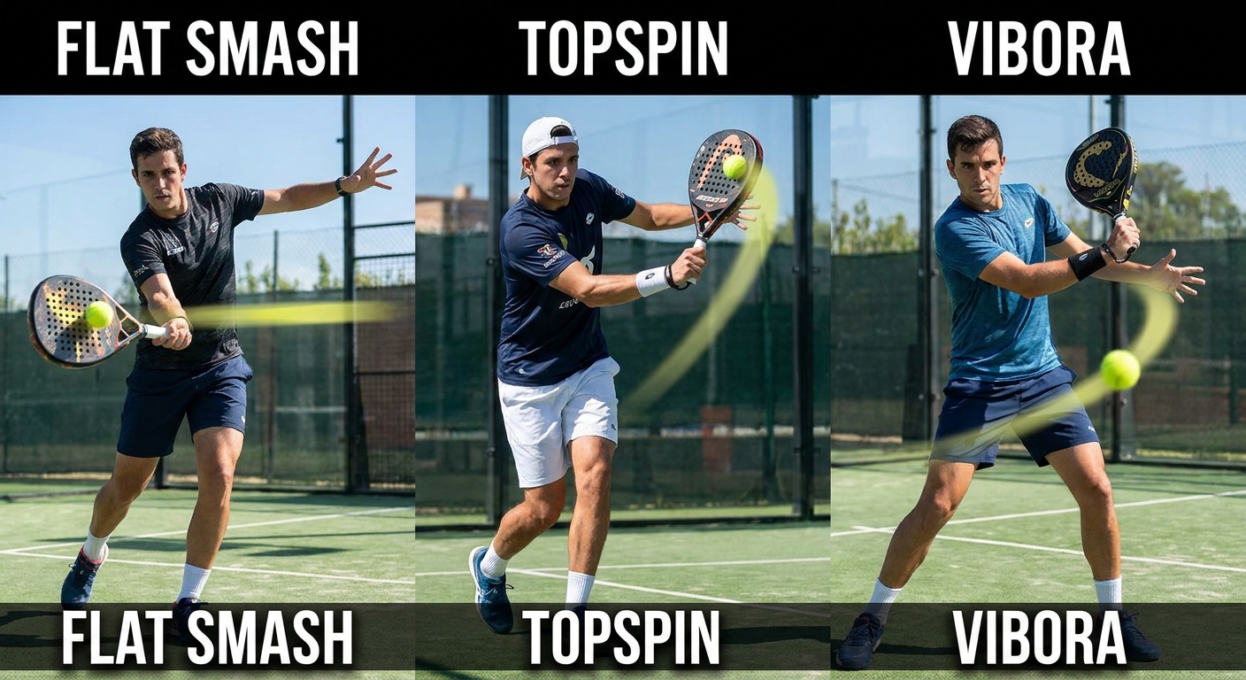 tennis overhead shots collage