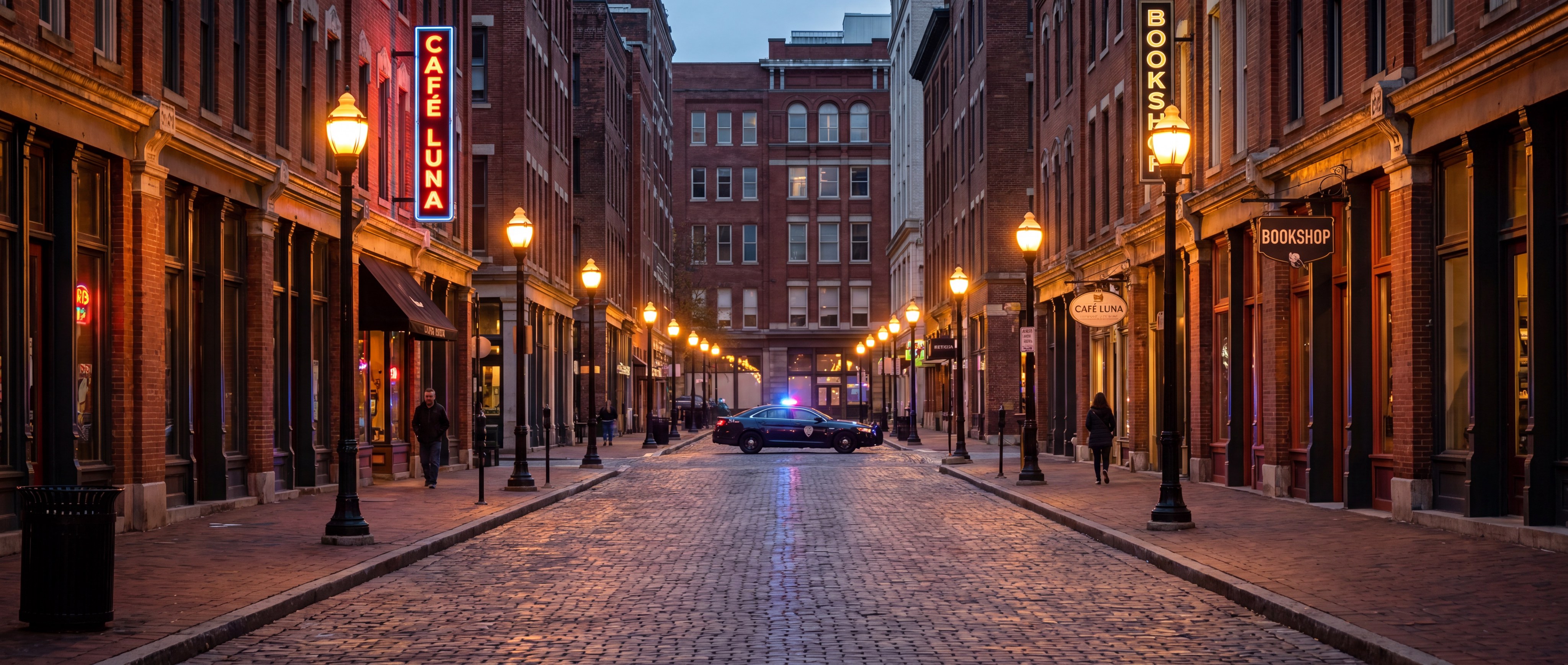 Cincinnati Night Street Cinematic