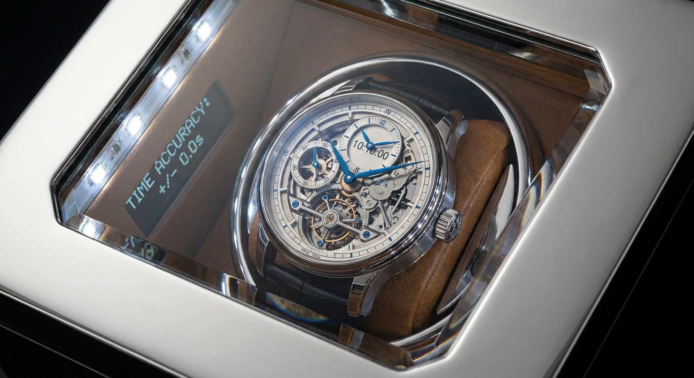 precision watch dial winder safe