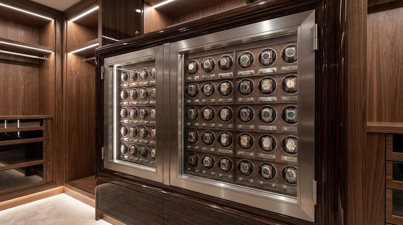 luxury watch safe collection