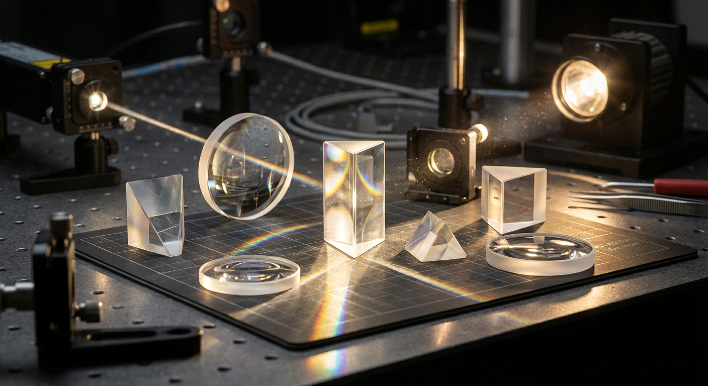 Precision Optical Lenses and Prisms…