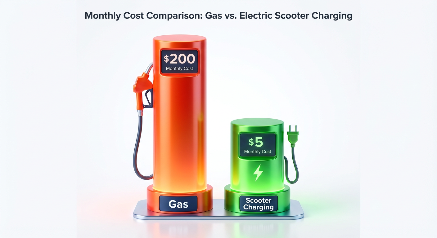 gas vs scooter cost comparison