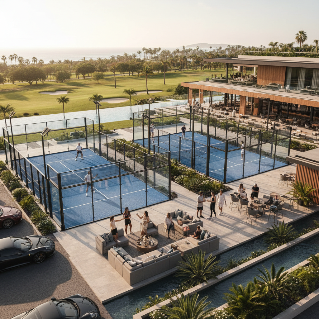luxury sports club padel