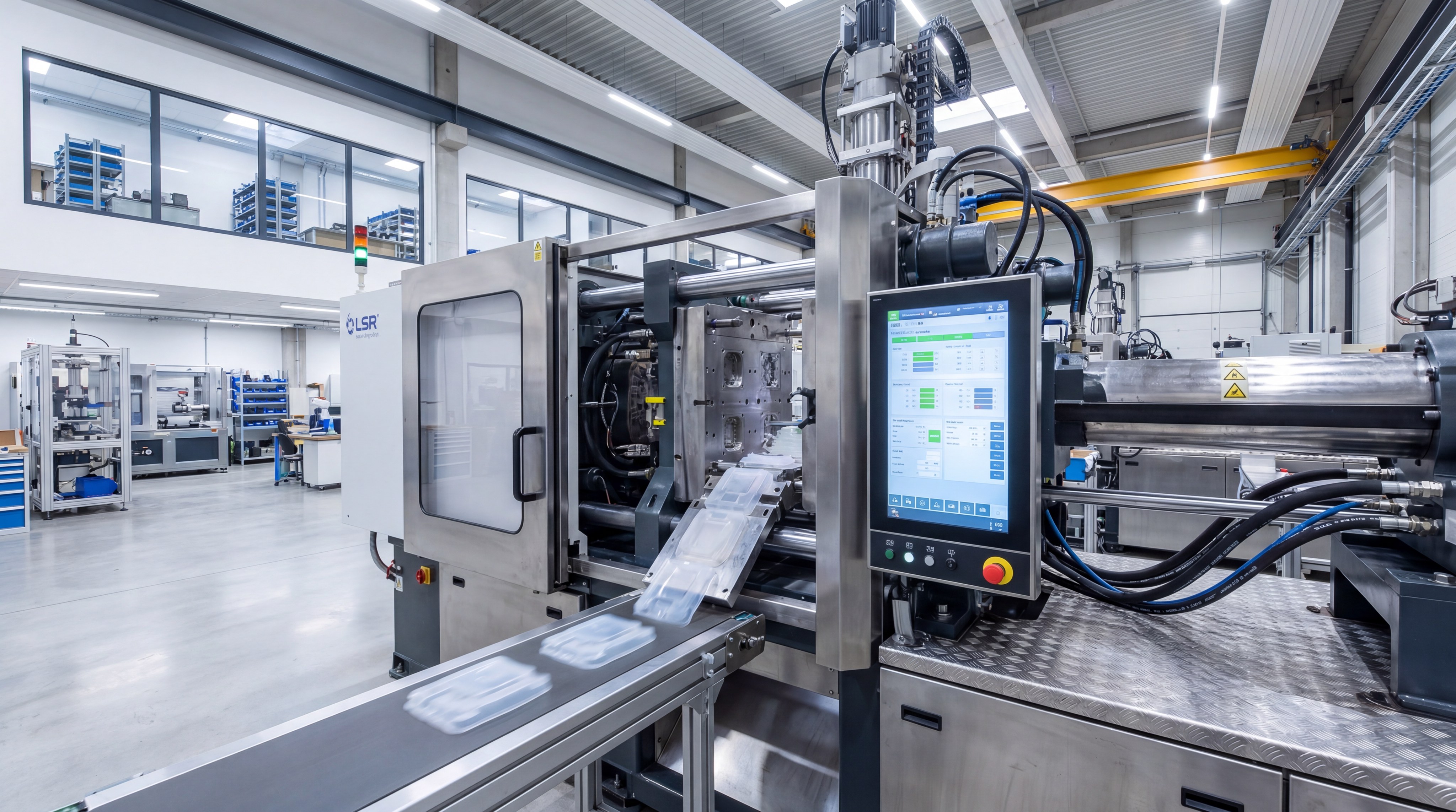 Industrial LSR injection molding machine