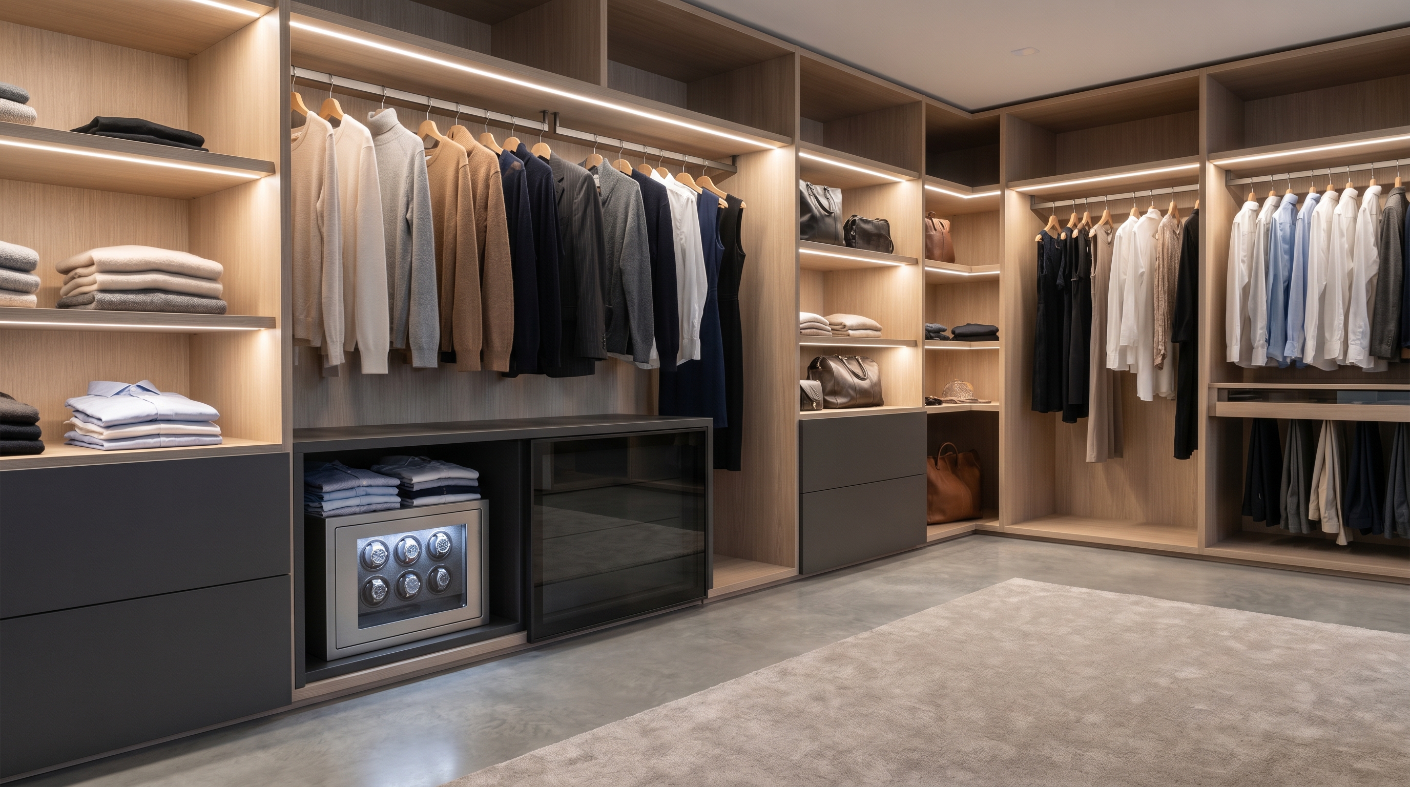 Master Bedroom Walk-In Closet