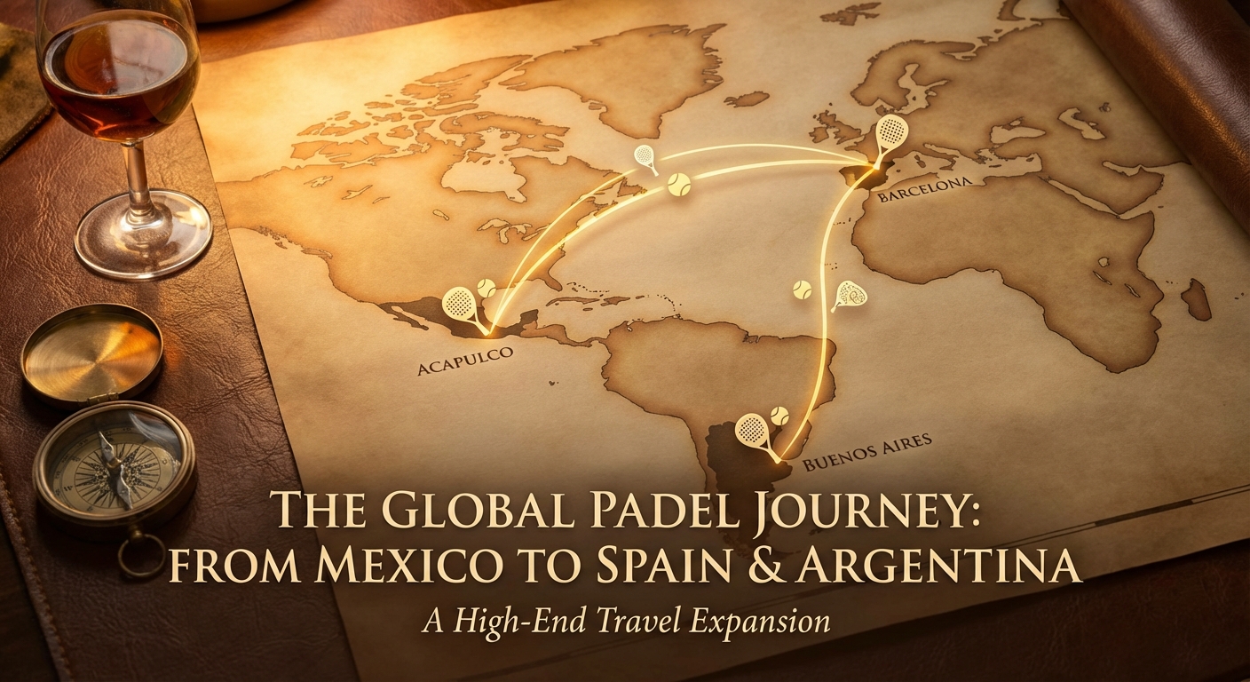 Global padel expansion map